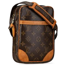 Louis Vuitton-Bolso bandolera Danube con monograma de Louis Vuitton marrón-Castaño