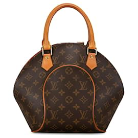 Louis Vuitton-Brown Louis Vuitton Monogram Ellipse PM Handbag-Brown