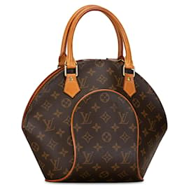 Louis Vuitton-Brown Louis Vuitton Monogram Ellipse PM Handbag-Brown