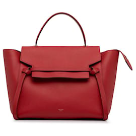 Céline-Cartable rouge Celine Mini Belt Bag-Rouge