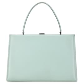 Céline-Cabas en cuir à fermoir Celine vert-Vert