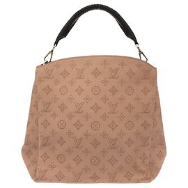 Bolsa Louis Vuitton Mahina Babylone PM rosa Rosa