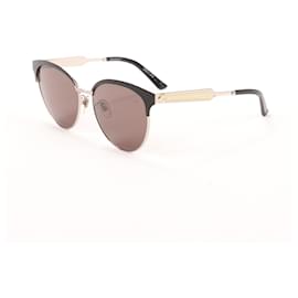 Gucci-Lunettes de soleil Gucci Gg0074S 001-Marron