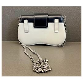 Prada-Prada / Sidonie bag-Black,White