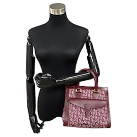 Dior-Dior Diorissimo Pocket Tote Canvas Handbag in Excellent condition-Other