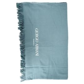 Giorgio Armani-GIORGIO ARMANI  Scarves T.  cotton-Blue