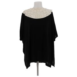 Tops Valentino Garavani T.International S Viscose Noir