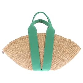 Autre Marque-MUUN  Handbags T.  Wicker-Beige