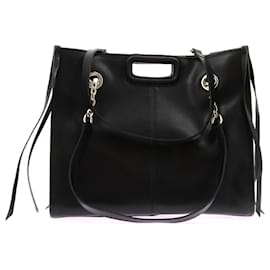 Maje-MAJE  Handbags T.  leather-Black