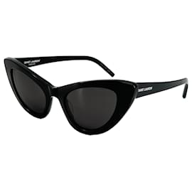 Saint Laurent-SAINT LAURENT  Sunglasses T.  plastic-Black