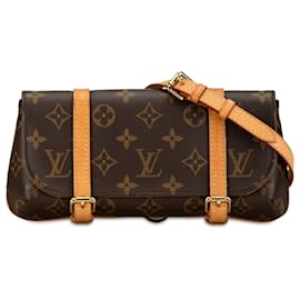 Louis Vuitton-Louis Vuitton Pochette Marelle PM Monogram Marron-Marron