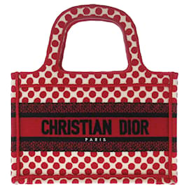 Dior-Dior Red Mini Dioramour Book Tote-Red