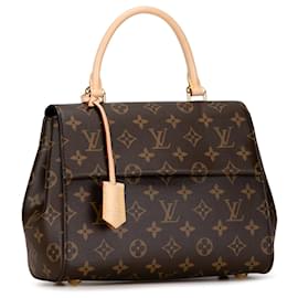 Louis Vuitton-Louis Vuitton Brown Monogram Cluny BB-Brown