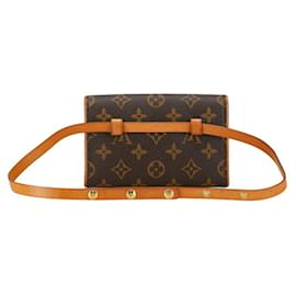 Louis Vuitton-Louis Vuitton Pochette Florentine-Marron