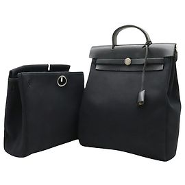 Hermès Hermes Herbag Negro