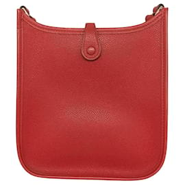 Hermès-Hermès Mini Evelyne-Rouge