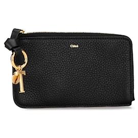 Chloé-Chloe Leather Coin Case in Great Condition-Black