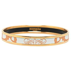 Hermès-Hermes Narrow Enamel Bangle Enamel Bangle in Excellent condition-Other
