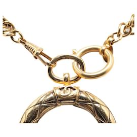 Chanel-Chanel Magnifying Glass Chain Necklace Metal Necklace in Good condition-Other