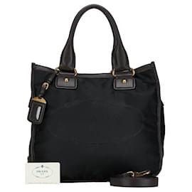 Prada-Prada Tessuto Handbag Canvas Handbag in Good condition-Other