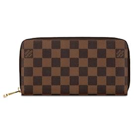 Louis Vuitton-Louis Vuitton Zippy Wallet Toile Portefeuille Long N60015 en bon état-Autre