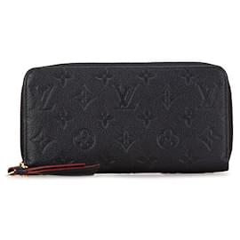 Louis Vuitton-Louis Vuitton Zippy Wallet Leather Long Wallet M62121 in good condition-Other