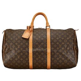 Louis Vuitton-Louis Vuitton Keepall 55-Brown