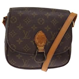 Louis Vuitton-LOUIS VUITTON Monogram Saint Cloud MM Bolso de hombro Vintage M51243 LV Auth 75473-Monograma