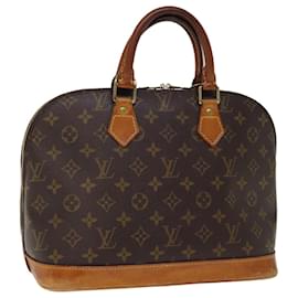 Louis Vuitton-Bolsa de mão M LOUIS VUITTON com monograma Alma M51130 Autenticação de LV 76061-Monograma