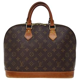 Louis Vuitton-Bolsa de mão M LOUIS VUITTON com monograma Alma M51130 Autenticação de LV 76061-Monograma