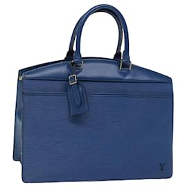 Louis Vuitton-Bolso de mano LOUIS VUITTON Epi Riviera Azul M48185 LV Auth 76075-Azul