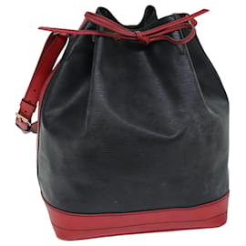 Louis Vuitton-LOUIS VUITTON Epi Noe Shoulder Bag By color Black Red M44017 LV Auth 75946-Black,Red