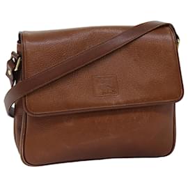 Autre Marque-Burberrys Shoulder Bag Leather Brown Auth bs14804-Brown