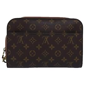 Louis Vuitton-LOUIS VUITTON Monogram Orsay Clutch Bag M51790 Auth LV 76037-Monogramme