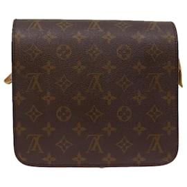Louis Vuitton-LOUIS VUITTON Monogram Cartouchiere MM Shoulder Bag M51253 LV Auth 73297-Monogram
