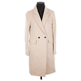 Gerard Darel Wollmantel Weiß