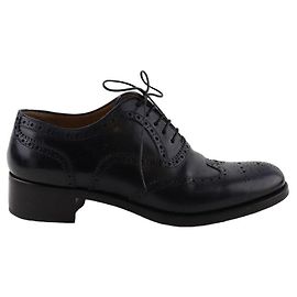 Christian Louboutin stringate in pelle Nero