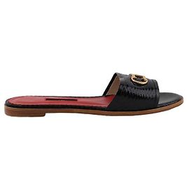 Carolina Herrera Leather sandals Black