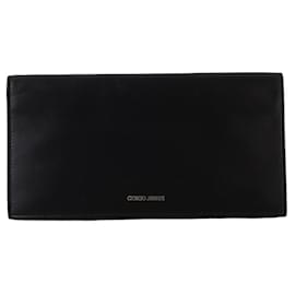 Armani-Leather Document Case-Black