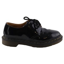 Dr. Martens Derbies en cuir verni Noir