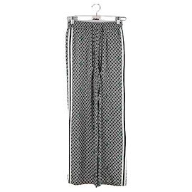 Maje Pantalon large vert Vert
