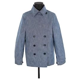 Autre Marque-Cotton Jacket-Blue