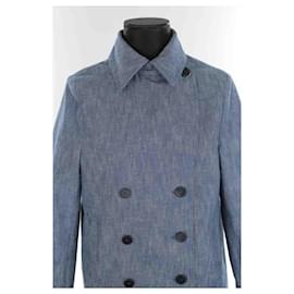 Autre Marque-Cotton Jacket-Blue