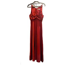Zimmermann-Zimmermann long dress-Dark red