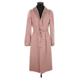 Paule Ka Wool coat Pink