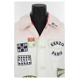 Kenzo-Cotton Jacket-White