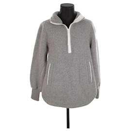 Canada Goose Grauer Wollpullover Grau