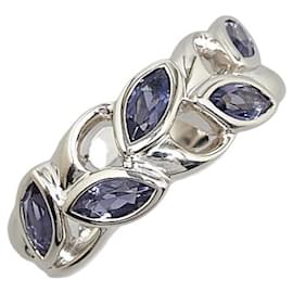 & Other Stories-K18WG White Gold Iolite Ring 12 in Excellent Condition-White