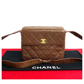 Chanel-Chanel CC Caviar Flap Crossbody Bag  Leather Crossbody Bag in Good condition-Other