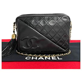 Chanel-Chanel CC Matelasse Camera Bag  Leather Crossbody Bag in Good condition-Other